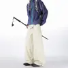 Pantalones Rectos Casuales Sueltos Primavera y Verano 2026 Pantalones Rectos Funcionales de Alta Calidad Negro Azul Marino
