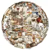 50 Pegatinas de Arte para Muebles Retro Material para Mascotas Taza Térmica Decorativa Pegatinas para Teléfono Móvil, Portátil, Tableta