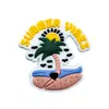 Estilo Verano Lindos dijes para Zuecos Calzado Vacaciones en la Playa Estilo DIY Accesorios para Zapatos Hebillas Decorativas de PVC Transfronterizo