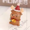Adornos de Animales Navideños Diseño de Escena Caricatura Linda Santa Claus Adornos de Decoración Navideña Venta al por Mayor