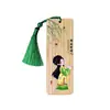 Marcapáginas de bambú Nanzhu belleza antigua para enviar a estudiantes creativo encantador estilo marca de madera y bambú no se cae la pintura regalos exquisitos de alta calidad