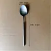 Envío directo transfronterizo Juego de cubiertos de acero inoxidable 304, tenedor, cuchillo y cuchara, tenedor y cuchara macizos y gruesos, cubertería de alta gama para hotel y restaurante, venta al por mayor