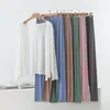 Conjunto de Duas Peças de Moda Casa Nova Primavera e Verão para Mulheres, Conjunto Casual de Camisa com Proteção Solar Solta Fina e Leggings