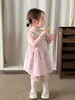 Ropa Infantil Weimu Conjunto de Verano para Niñas 2026 Nueva Ropa Infantil Casual Chaleco de Bebé Falda con Tirantes