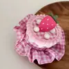 Diadema de Cabeza de Pastel de Cumpleaños Dulce Pasador para el Cabello para Mujeres Linda Diadema de Pastel de Fresa Pastel de Fresa de Crema Artificial Accesorios para el Cabello
