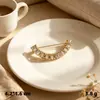 Broche de sorriso simples fivela de peito anti-exposição roupas acessórios de decote modificação da cintura artefato cintura apertada pino cachecol fivela