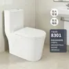 Anti-congelamento Rachadura Tubo Grande Cerâmica Vaso Sanitário Tipo Sifão Vaso Sanitário Vaso Sanitário de Descarga Comum Jinbaisheng Banheiro 8305
