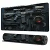 Alfombrilla de ratón popular transfronteriza Gun Gun Descomposición M4 Exportación Grande para Computadora Oficina Mesa Extendida
