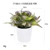 Más de 100 Tipos de Flores Artificiales y Plantas Verdes, Combinaciones de Plantas Artificiales en Maceta de Plástico, Flores Artificiales de Venta Caliente Transfronteriza, Mini Bonsáis Artificiales, Fuentes de Suministro