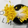 Flor de Malte Coreana para DIY, Acessórios de Estilo Antigo para Cabeça, Estames de Flor Foscos, Flores Feitas à Mão, Núcleo de Flor de Rosa Simulada