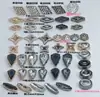 Remaches en Forma de Diamante, Remaches Metálicos de Gota de Agua, Cualquier Combinación para Ropa, Zapatos, Sombreros, Artículos de Cuero, Accesorios Decorativos, Remaches