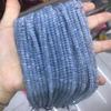 3x Cuentas de ábaco facetadas de 4 mm corte de jade optimizado ruedas cuentas planas cuentas para joyería piedra natural en stock al por mayor