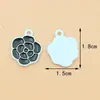 Accesorios de Joyería Pequeños Estilo Chanel Transfronterizos, Joyería Hecha a Mano DIY de Rosa y Camelia, Accesorios de Joyería DIY Esmaltados de Alta Calidad