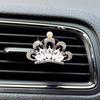 Comercio electrónico en el extranjero para decoración de salida de aire de coche Crown, clip de aromaterapia con perfume, suministros de decoración para aire acondicionado