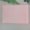 Estilo Nórdico Infantil Criativo High-End Doméstico Couro Jogos Americanos e Porta-Copos Antiderrapante Impermeável Redondo Quadrado Durável Atacado