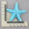 Pegatinas de Paisaje DIY Accesorios de Resina de Micro Concha Serie Marina DIY Pegamento de Crema Refrigerador Estrella de Mar Adornos de Paisajismo