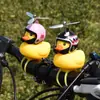 Pato Rompedor de Bicicleta Tono Vibrante Libélula Pato Pato Turbo Casco Casco Patito Pato Amarillo Casco