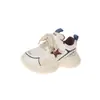 Moda Infantil Zapatos Papá 2026 Primavera Nuevo Estilo Zapatos Deportivos Antideslizantes Transpirables para Niños Zapatos de Malla para Correr para Niñas