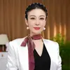 2026 Nuevo Bufanda de Cuello para Primavera y Verano Estilo Coreano Protección Solar Decorativa Colorida Multifuncional Bufanda Pequeña Cinta Bufanda de Cuello para Mujer