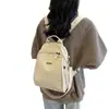 Nova Mochila de Viagem para Deslocamento de Grande Capacidade, Bolsa de Ombro Único da Moda, Mochila Leve de Tecido Oxford para Mulheres, Bolsa Pequena
