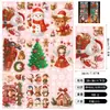 Pegatinas Navideñas para Ventanas de Amazon Transfronterizas Bola Colgante Navideña de Iglú Decoración de Ventana Pegatina Electrostática de Vidrio de PVC Personalización