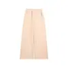 Pantalones de Invierno 2025 para Niñas Amybaby Nuevos Casual Versátiles Sueltos Rectos Adelgazantes Altos de Pierna Ancha