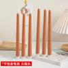 Luces de Velas Electrónicas de Colores con Control Remoto, Cabeza de Llama Larga Transfronteriza, Velas de Cumpleaños para Ambiente de Fiesta del Día de San Valentín