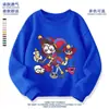 Circo de Números Mágicos Pomni Ropa Mercancía Sudadera Infantil Unisex para Niños Otoño e Invierno Manga Larga Forro Polar