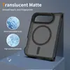 Nuevo Producto Adecuado para Funda Magnética para Teléfono Apple 18Duo con Sensación Similar a la Piel, Cubierta Protectora Anti-Caídas Plegable para iPhone Duo al por Mayor