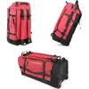 Bolsa de Viagem Dobrável Personalizada 86L com Rodas, Grande Capacidade, Impermeável, Bolsa Multifuncional para Esportes e Fitness, Bolsa de Esqui para Exterior