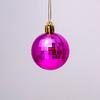 Nuevo Colgante de Bola Láser Navideña Transfronteriza con Capucha Árbol de Navidad Barra Bola Decorativa Reflectante Disco