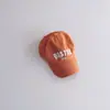 Sombrero infantil de Corea del Sur otoño e invierno nuevo para niños y niñas escuela primaria niños bebé gorra de béisbol primavera y otoño gorra con visera