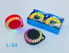 Nuevo cordón pequeño parlante Bluetooth RGB deslumbrante portátil para exteriores deportivo para el hogar audio inalámbrico de alto volumen L-34