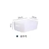 Caja de almacenamiento escritorio joyería cosméticos plástico canasta de almacenamiento para artículos varios caja de papelería fruta juguete caja de almacenamiento para condimentos