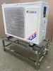 Suporte de Chão para Unidade Externa de Ar Condicionado em Aço Inoxidável, Base Suporte para Gabinete de Ar Condicionado, Empilhamento de Camada Dupla à Prova de Choque para Ar Condicionado
