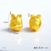 Acessórios de pulseira DIY de ouro do zodíaco material DIY tecido contas contas soltas com furo passante pulseiras atacado mulheres