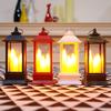 Simulação de Natal de Halloween três velas lâmpada de vento led lâmpada de vela de simulação pequena barra de lâmpada de óleo decoração de mesa