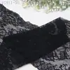 Tanglong Negro Estilo Étnico Ligero Suave Elástico Adorno de Encaje para Ropa, Lencería y Textiles del Hogar
