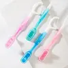 Comercio Exterior Cepillo de Dientes de Cuentas Explosivas Desechable Hilo Dental Multifuncional Set Portátil para Hotel y Viajes Cepillo de Dientes de Cerdas Suaves Palillo Venta al por Mayor
