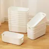 Caja de Snacks para Escritorio, Caja de Almacenamiento Multifuncional, Artefacto Divisor, Caja de Almacenamiento para Armario, Calcetines, Artículos Varios, Caja de Almacenamiento para Cosméticos