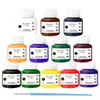 Pigmentos de Pintura para Niños, Gouache, Acuarela, Pigmentos Acrílicos para Vidrio, Set de Pinturas Publicitarias Textiles de 6/12 Colores Fabricante