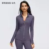 Chamarra de yoga de manga larga para otoño, chamarra deportiva elástica ajustada para mujer, adecuada para actividades al aire libre como ciclismo, correr y fitness, modelo D26110