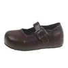 Zapatos Mary Jane con plataforma que aumenta la altura interior de 5 cm, con hebilla cuadrada, estilo coreano, nueva colección de otoño, cómodos y elegantes, sencillos y lindos