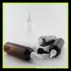 Botella líquida con tapa de punta 300ml botella de nariz puntiaguda para aceite esencial botella de emulsión 300ml botella de apretar con tapa de punta botella de agua de pigmento