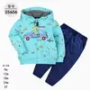 Comercio Exterior Ropa Infantil Primavera y Otoño Conjunto Infantil de Dos Piezas Material Sudadera Sudadera con Capucha Ropa Infantil para Bebés Ropa de Salida [Al por Mayor]