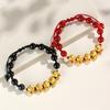 Año de la Serpiente Año de esta Vida Ágata Roja Wufu Pulsera Pareja Serpiente Femenina Suerte Suerte Nube Pulsera Cuerda de Mano Venta al por Mayor