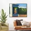 Pintura de fama mundial para decoración de pared de sala de estar, mural de dormitorio "Habitación junto al mar" de Hopter, arte de pared de paisaje para comedor de casa de huéspedes