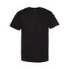 Camiseta de Manga Corta de Color Sólido para Hombre de Verano, Marca de Moda, 100% Algodón, Camiseta Transfronteriza, Estilo Americano, Cuello Redondo, Ropa para Parejas, Cómoda, Transpirable, Corte Holgado