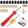 Kit de reparación de válvulas de neumáticos de coche y bicicleta, 33 piezas, multifunción, para motocicleta
