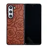 Nova capa de celular dobrável estilo Chanel em couro texturizado para Samsung Z Folder 5, tendência Z folder 4/3